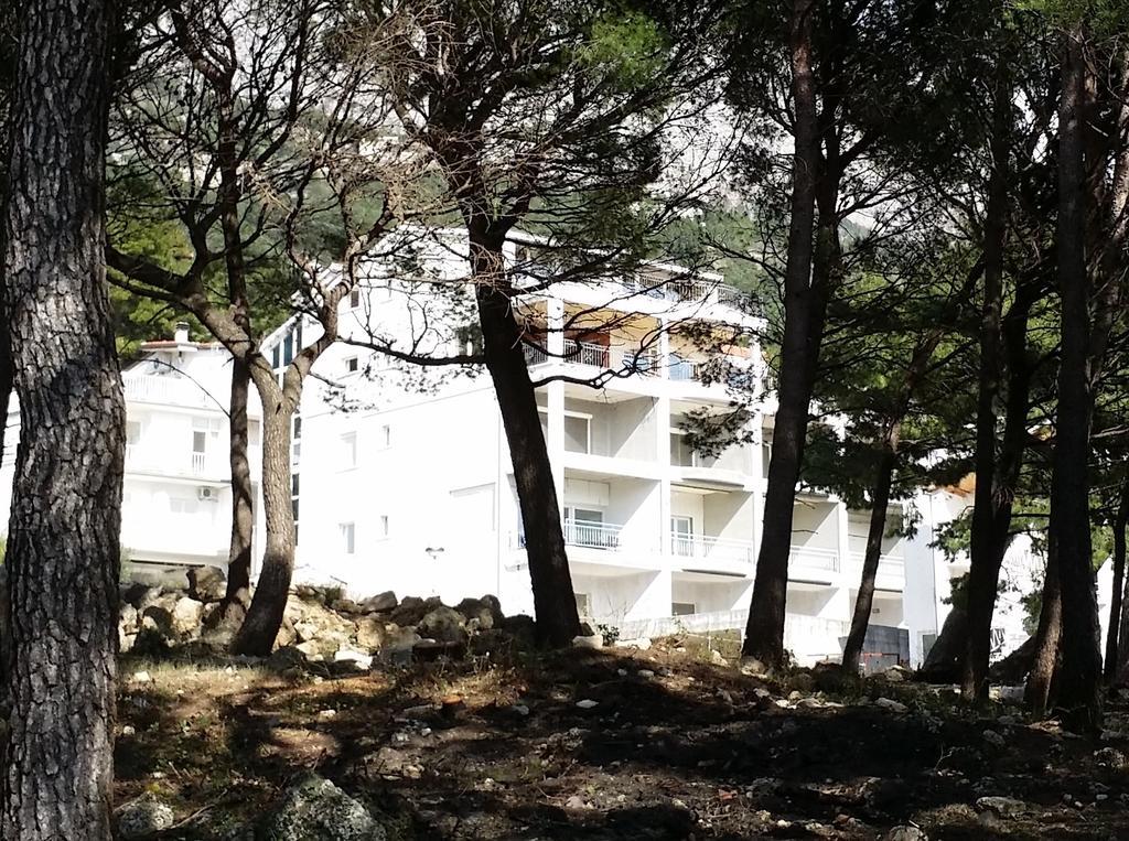 Apartments Lucija Brela Buitenkant foto